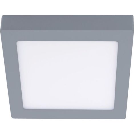 Downlight LED 12W 4000K Know gris carré CRISTALRECORD 02-600-12-181