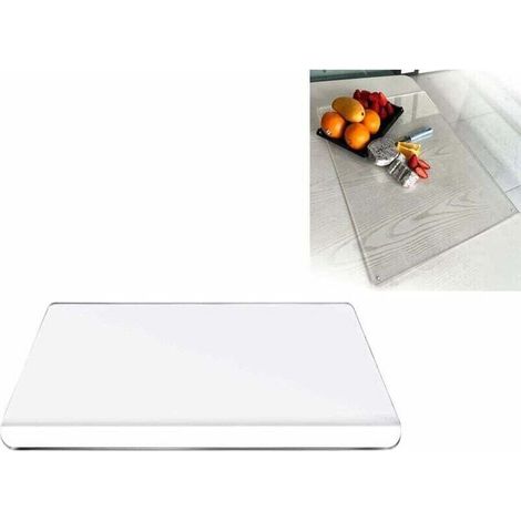 Acrylic Chopping Board for the Kitchen Transparent Non-Slip Chopping Board for the Kitchen (Transparent, 45400.5) (1/4)