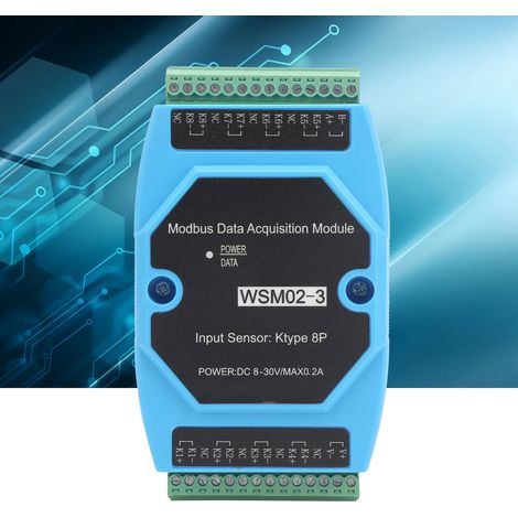 Temperaturerfassungsmodul Typ K WSM02-3MODBUS 1818500 (1/5)