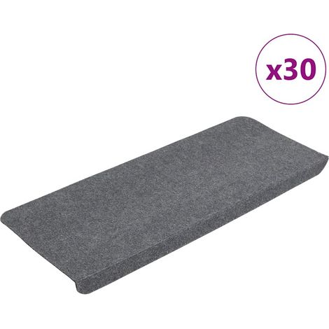 Maison Exclusive - Stufenmatten Selbstklebend 30 Stk. Grau 65x24,