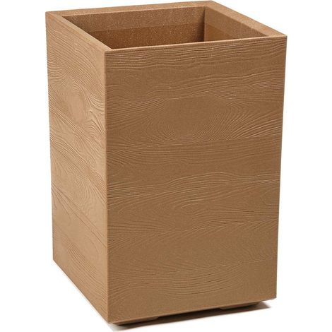 Maceta de madera Betonique ECO de 60 x 40 cm. (1/5)