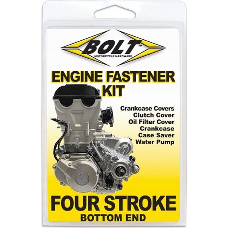 Kit de fijación engine bolt crf 250r acabado zinc compatible Honda
