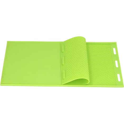Lot de 2 moules en silicone de 5,4 mm pour feuilles de cire d'abeille, moules à cire gaufrée, matériel apicole (1/5)