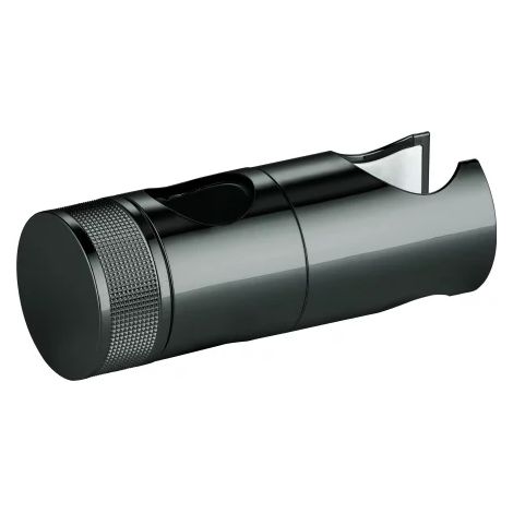 GROHE Elemento deslizante 48424 para barras de ducha Rainshower SmartActive, deslizador con soporte orientable para ajuste de altura de la teleducha, hard graphite, 48424A00