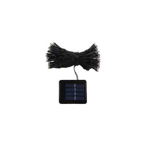 22m Guirlande Lumineuse Solaire à LED de Étanche pour Décoration Extérieure Noël Mariage Anniversaire Panneau Solaire Inclus Lumière Multicolore [Classe énergétique A+] (1/5)