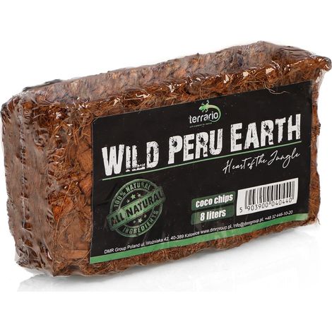Terrario Wild Peru Earth 7l 650g - substrato in scaglie di cocco (1/5)
