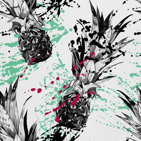Outdoor-Dekostoffe Oxford - Motiv Ananas Art. Ich DX114 (1/5)