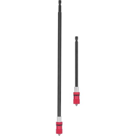 Lot de 2 Embouts Cruciformes PH2 avec Extension Magnétique Stable 150mm/300mm, Connexion Rapide (1/5)