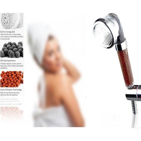 Herzbeg HG-5032 Pomme de douche minéralisée à 3 modes (1/4)