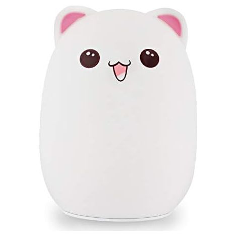 Silicone Capteur Tactile Dessin Animé LED Veilleuse Enfants Veilleuse LED USB Enfants Animal LED Pat Control 1pc (1/3)