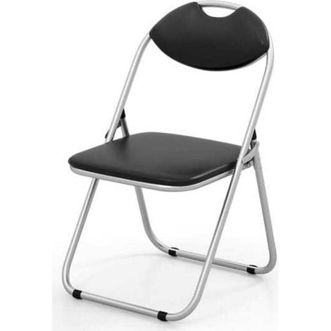 Lot de 6 chaises pliantes rembourrées pour salle à manger, bureau ou réception, gain de place et stables (1/5)