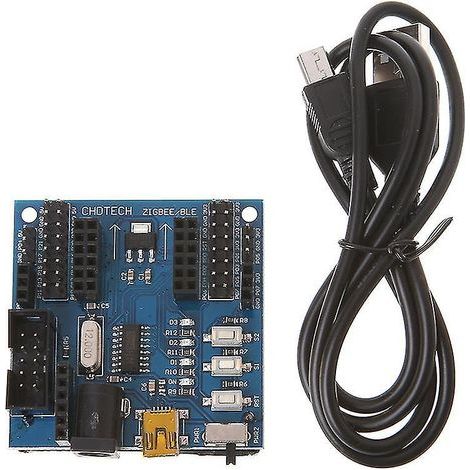 CC2530 ZigBee-Sensorfunktionsmodul, Basiserweiterungsplatine, USB 2-Anschluss (1/4)