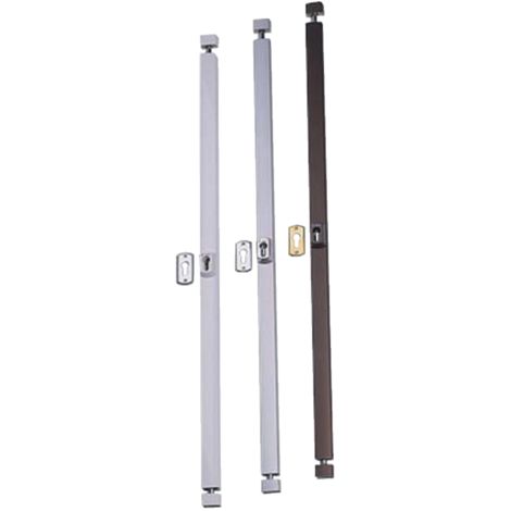 Iseo Cavers – Serrure en applique 2 points pour cylindre profilé – Longueur 2.30 m – Pênes ronds Ø 14 mm en acier nickelé – 40002305 (1/4)