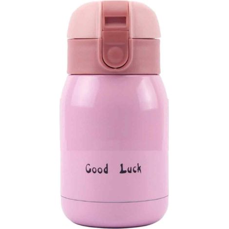 Gobelet isotherme créatif pour couple, en acier inoxydable, portable, pour hommes et femmes, mini-gobelet de poche mignon pour étudiants. (1/5)