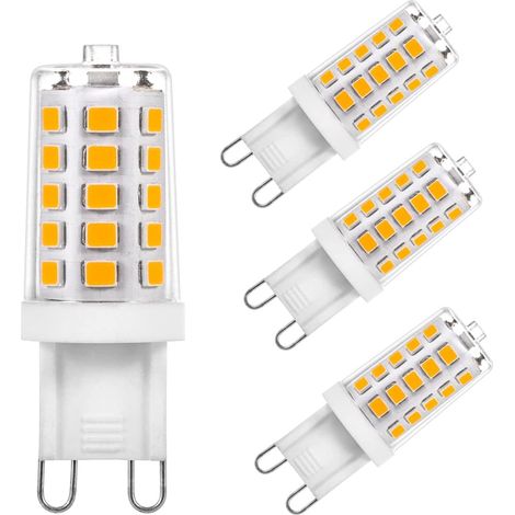 G9 Lampe 3 W LED Warmweiß 3000K Led glühbirnen Birn 360° Winkel 350LM AC 220-240V 4er Set (1/5)