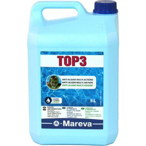 Top 3 MAREVA antialghe multi-azione - 5 L - 150039U
