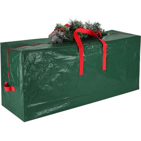 Sac de Rangement pour Sapin de Noël Housse et Décoration pour Arbre de Noël,pour Décorations et Coussins de Meubles de Jardin (1/5)