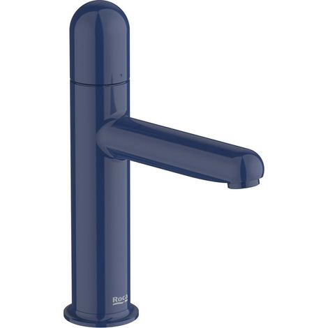 ROCA A5A3Y3FP00 NU Grifo Monomando Lavabo Cold Start Maneta Dome Azul Cobalto - ref: A5A3Y3FP00
