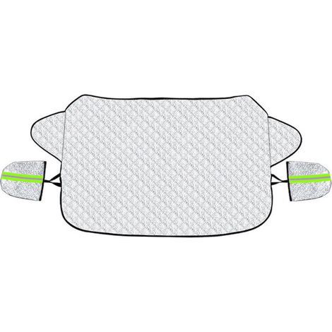Telo copri parabrezza auto invernale, protezione universale magnetica per parabrezza, pieghevole, antigelo, neve, raggi UV, polvere e pioggia (147x100 cm) (1/4)