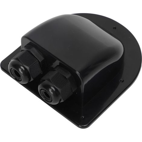 Glande input of cable solar plastic, waterproof, bracket of housing to Double input for boat and Yacht (1/5)