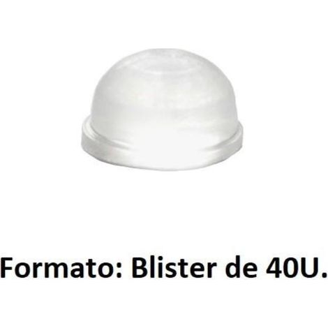 lágrima adhesiva. goma eva. transparente. antideslizante. 40 unidades (1/2)