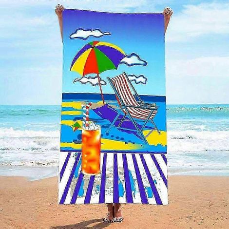 Mikrofaser-Reisehandtuch für Damen – saugfähig, schnelltrocknend und weich, ideal für Pool, Urlaub und Outdoor-Aktivitäten (1/5)