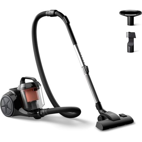 Philips Serie 1000 XB1142/10 Beutelloser Staubsauger in Schwarz-Koralle (1/5)