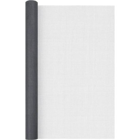 Maison Exclusive - Fliegengitter Fiberglas 112x2000 cm Grau