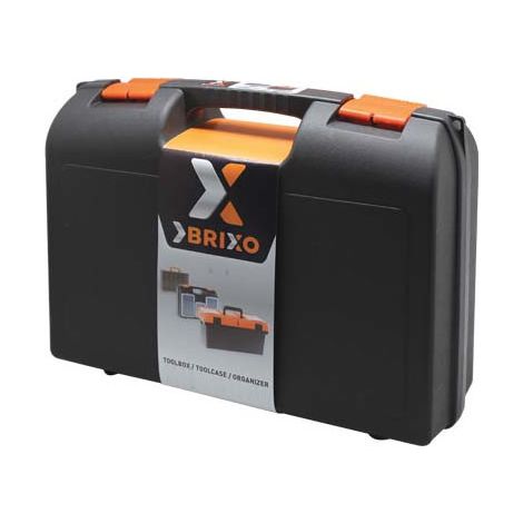 Caja portaherramientas de polipropileno Brixo 37x28,5x12 cm