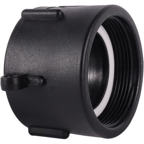 Adaptateur IBC 60 mm Filetage Grossier à 2".Adaptateur Robinet Tuyau Arrosage.Raccord Cuve 1000 litres.pour Vanne Cuve 1000l.Reservoir eau de Pluie.Conteneur (1/5)
