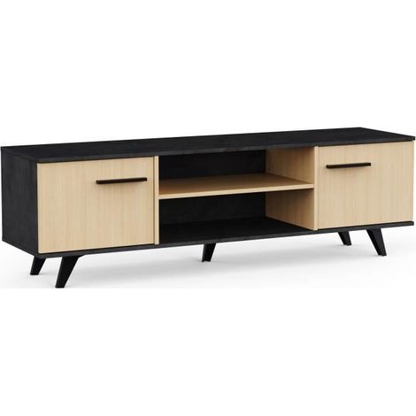 Demeyere Banc TV Kent bi couleur style industriel (1/5)