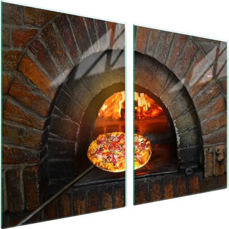Piastra protettiva in vetro per piano cottura 2x45x52 Pizza (1/5)