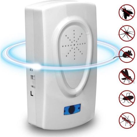 Ultrasons Souris Cafard Pest Repeller Dispositif Insecte Rats Araignées Anti Moustique Tueur Ravageur (1/4)