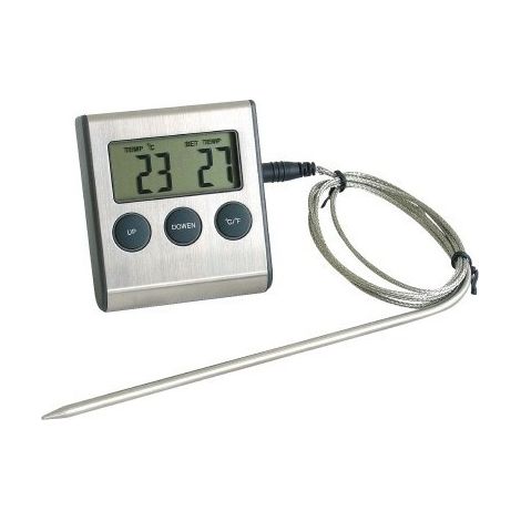 Thermomètre de four avec sonde câblée de 150 mm