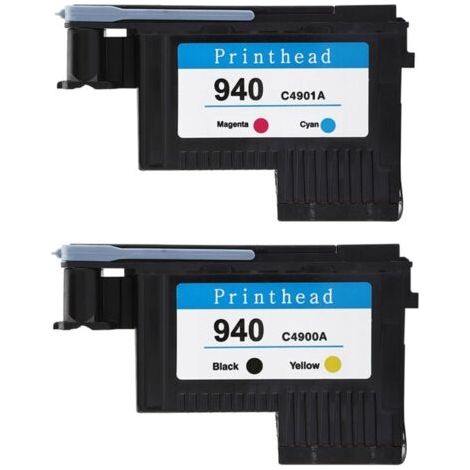 BUNTHAUS Tête d\\'impression de haute qualité pour HP 940 C4900A C4901A pour série 8000 8500 (CMYK) (1/5)