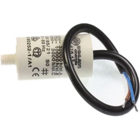 CONDENSATEUR 4.0 MF 450 V AVEC CABLE 250 POUR REFRIGERATEUR - 416170714 (1/3)