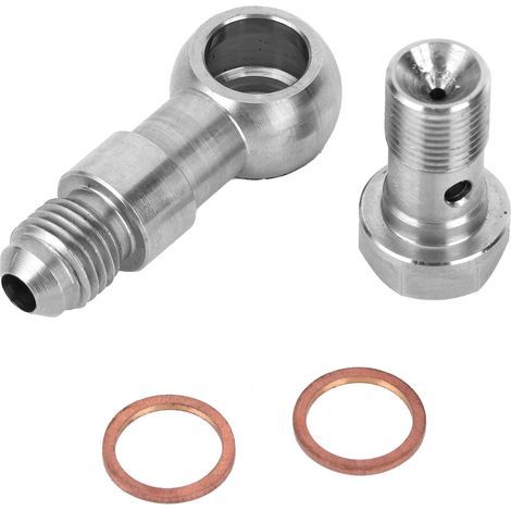 Alimentation en huile Turbo M11x1,0 à 4AN, limiteur de 1,0mm, raccord en acier doux pour GT2871 GT3071R (1/5)