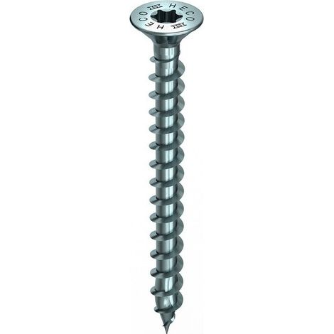 Vite HECO-Topix-Plus - Ø4,5x20mm - Testa svasata con tasche svasate - Filettatura totale - T20 - Confezione da 1000 - 60599