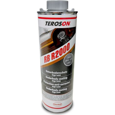 Revetement dessous de caisse anti-gravillons insonorisant teroson rb r2000 gris (1/2)