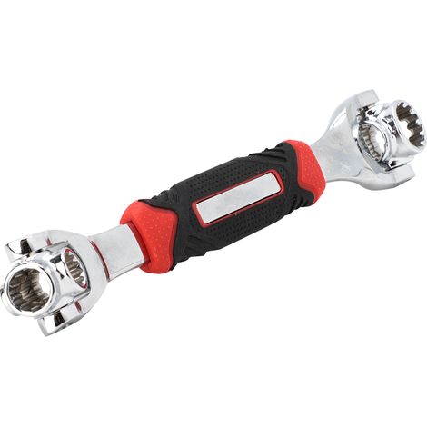 48-in-1 Universal-Schraubenschlüssel, 360° drehbar, doppelseitiger Steckschlüssel, Werkzeug für Auto- und Heimwerkerreparaturen (1/5)