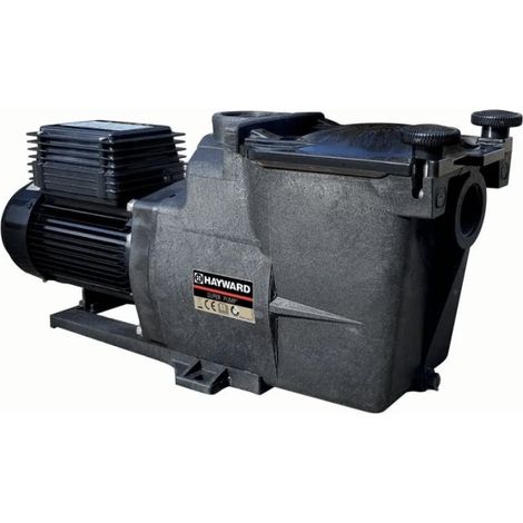 Hayward – Pompe de filtration auto-amorçante – Débit max élevé – Turbine haute performance en Noryl – Préfiltre grande capacité – Fabrication européenne