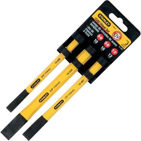 Stanley 4-18-298 Nachschärfbarer Meißelsatz für Mechaniker