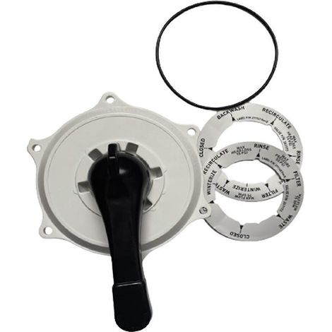 Ensemble de vanne supérieure 270068 1-1/2 pouce pour piscine à montage supérieur Hiflow (comme illustré) (1/5)