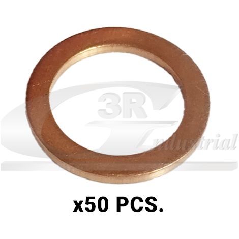 3RG 82018 ARANDELA UNIV.COBRE FLEXIBLES/BOMBAS/PINZAS FRENOS (50PCS)