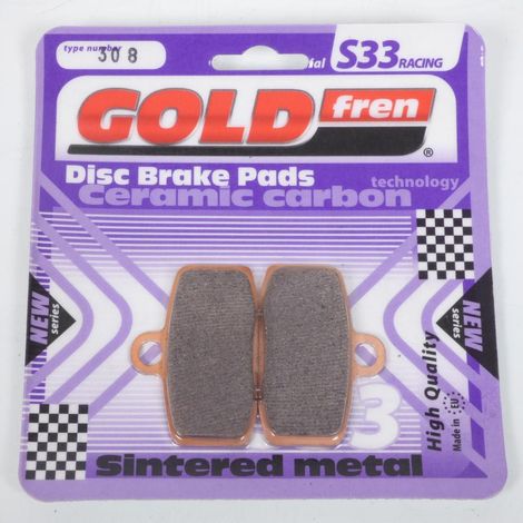 Bremsbelag Gold Fren für Motorrad Gas Gas 250 TXT 2012 AVG / (1/2)