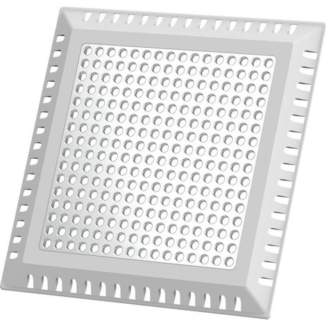 Protecteur de drain carré, filtre de drain pour douche, couvercle de drain pour salle de bain (1/5)
