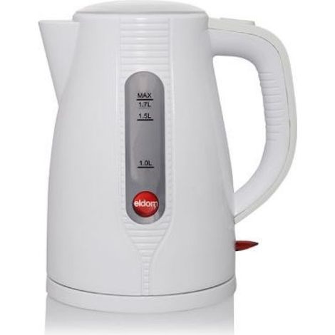 Hervidor inalámbrico ELDOM C515C de 1,8 L y 2000 W, color negro. (1/3)