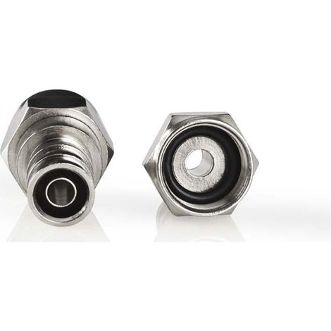 Connecteur f nedis resistant aux intemperies 7 mm metal (1/5)