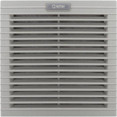 LETTEL - Grille de ventilation 250x250 et filtre pour armoire électrique - GTA-223-FF (1/2)