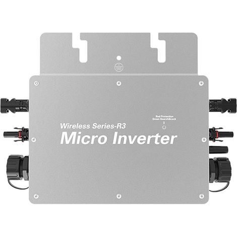 Micro Inversor 600W 10 Años de Garantía  Gris   IluminaShop